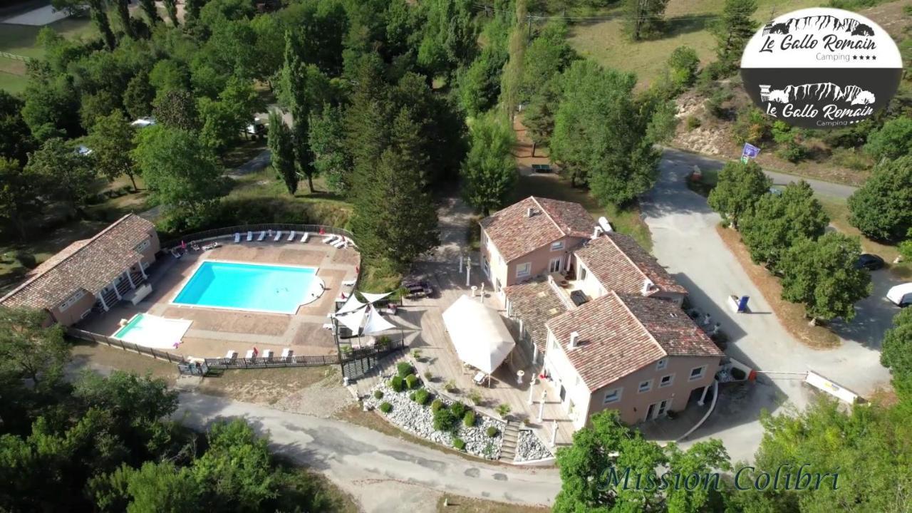 Camping Le Gallo Romain Barbieres Exterior photo