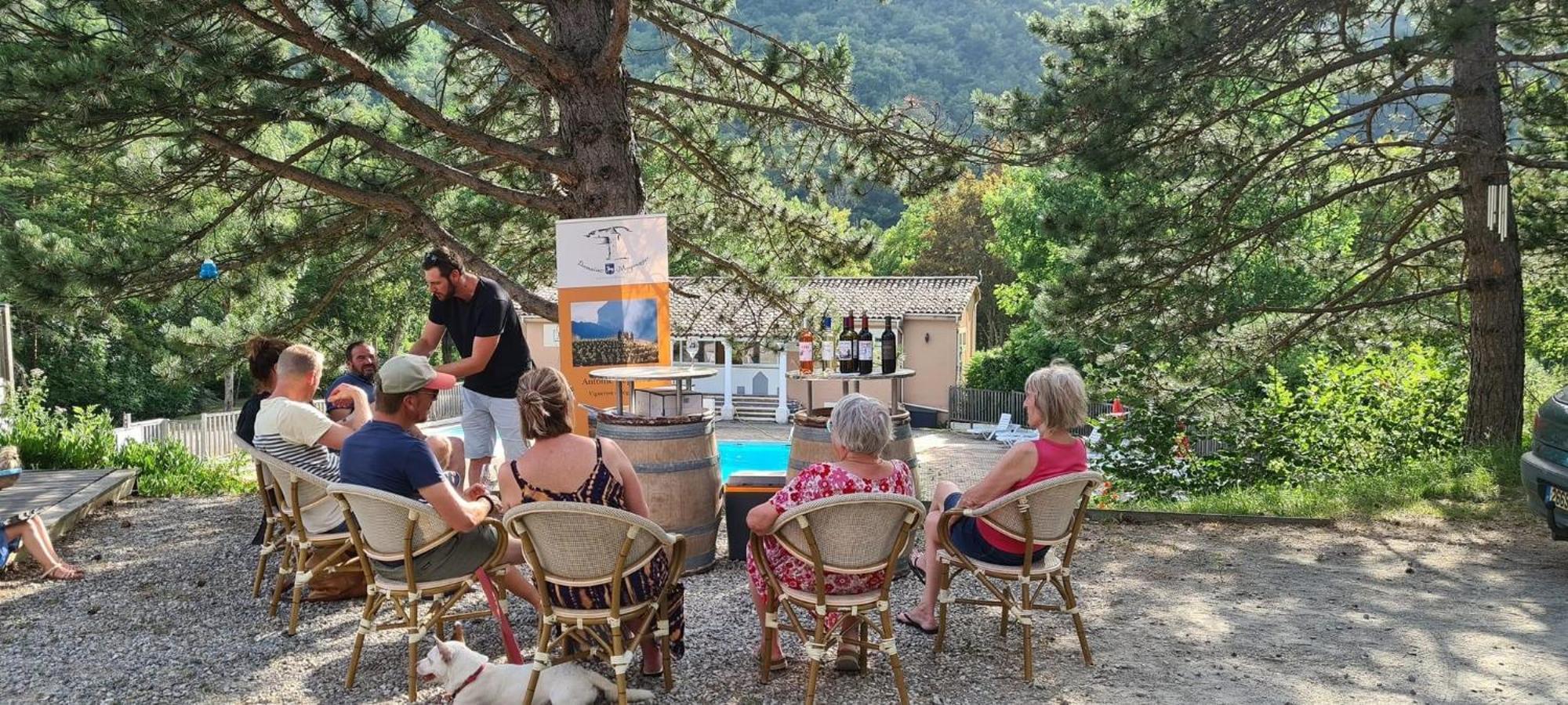 Camping Le Gallo Romain Barbieres Exterior photo